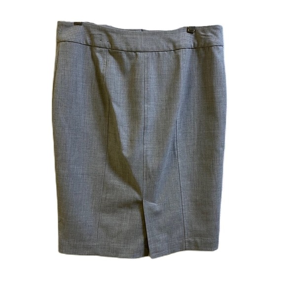 Worthington Stretch Pencil Skirt Light Gray Size 8 - Picture 2 of 4